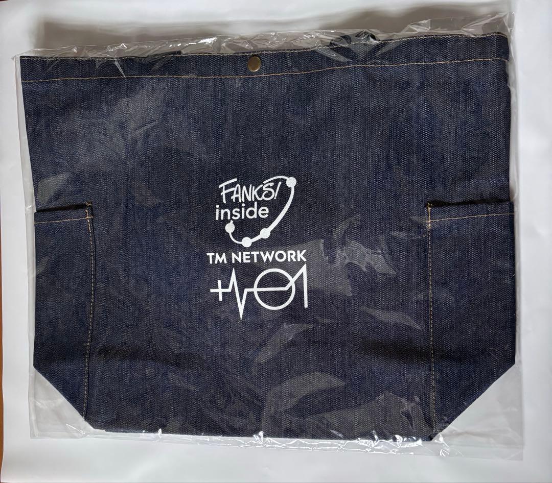 tm network タワーレコード4種デニムトートバッグ他tmnetwork