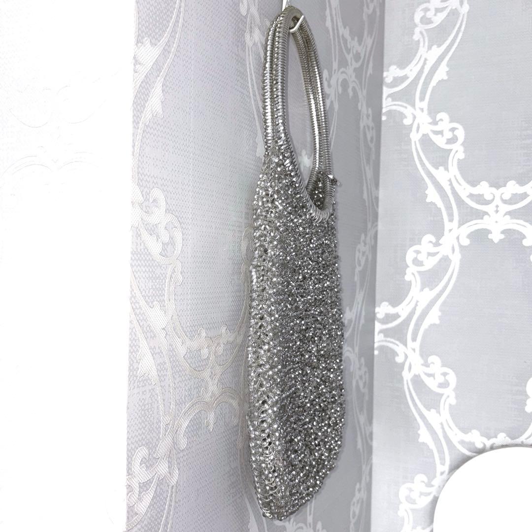 ANTEPRIMA アンテプリマ ワイヤーバッグ ドロップ型 シルバー