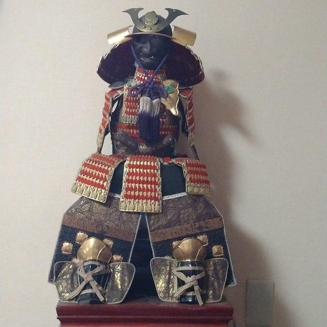 甲冑飾り（明治末～大正期・素翫堂上田榮治郎製作） - メルカリ