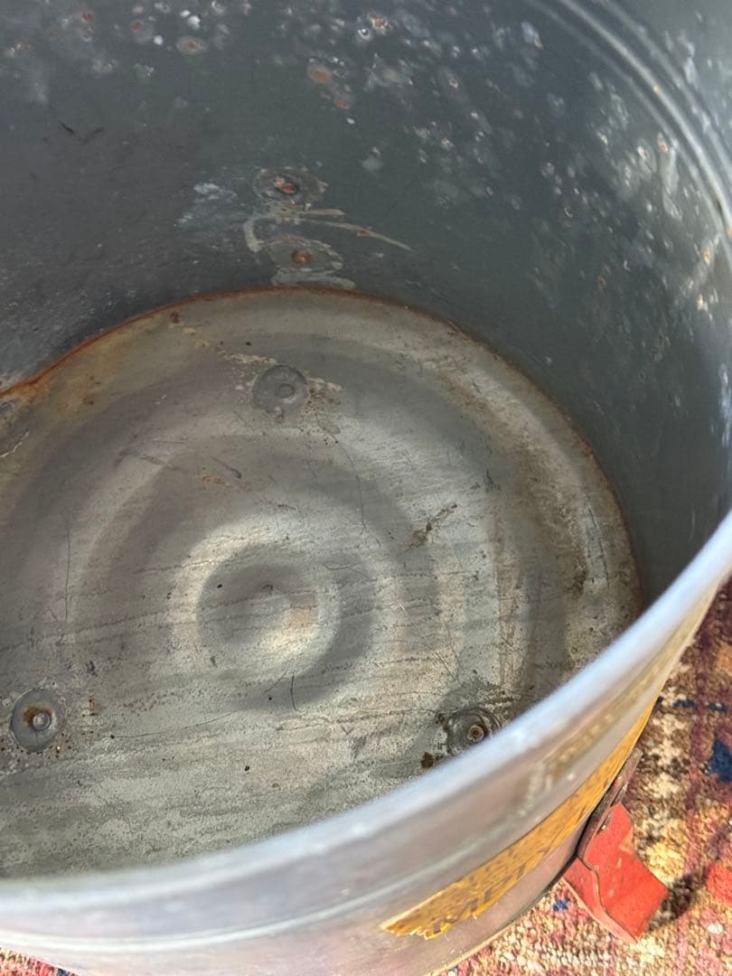 アンティーク雑貨 U.S.AJUSTRITE MFG CO Waste Can