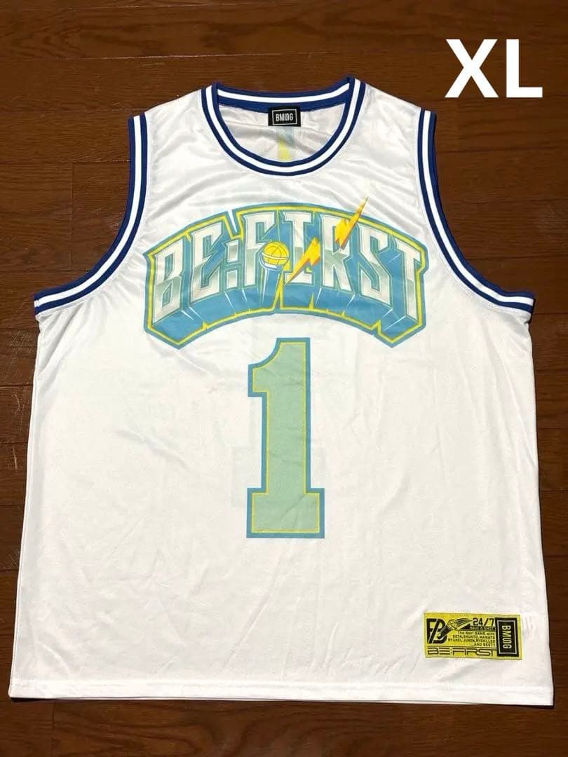 美品 BE:FIRST オリジナル バスケットボールジャージ XL