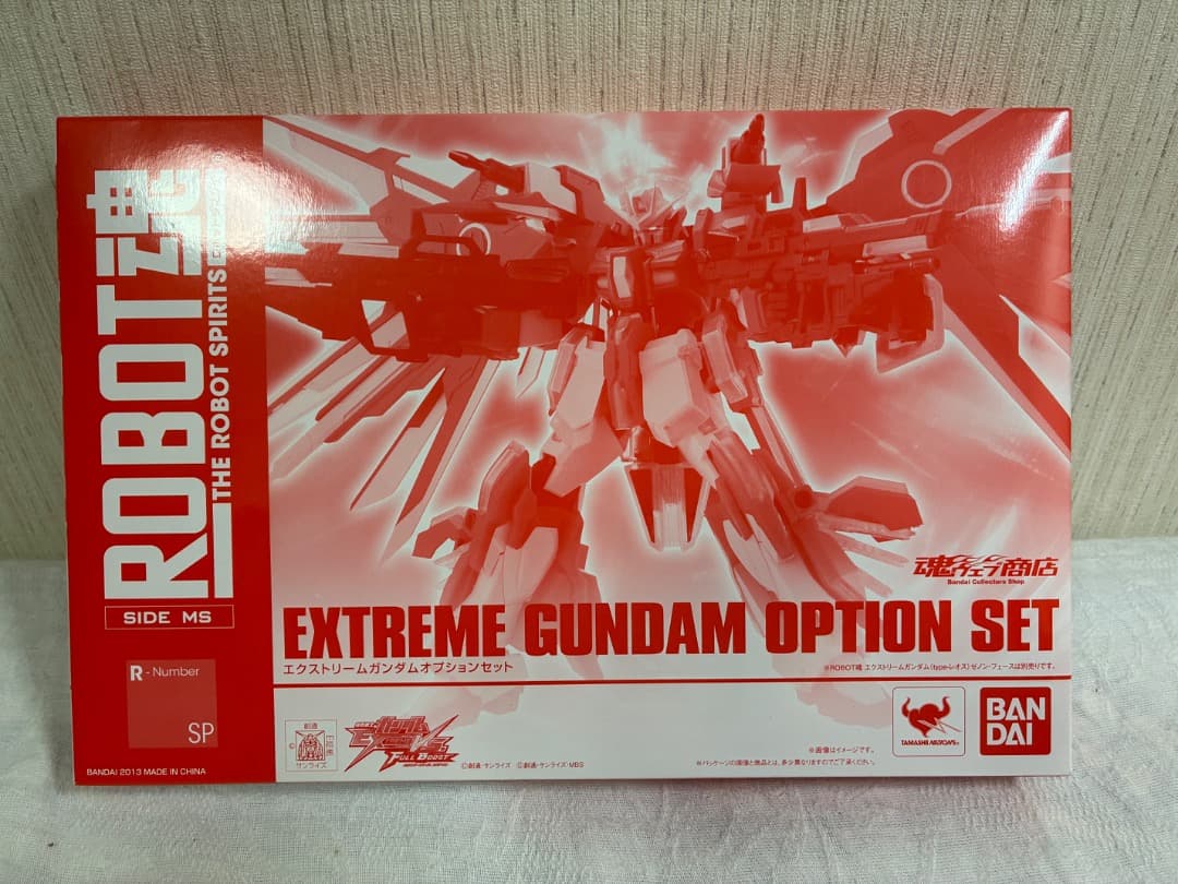 [新品未開封]ROBOT魂　エクストリームガンダム(レオス)&オプションセット