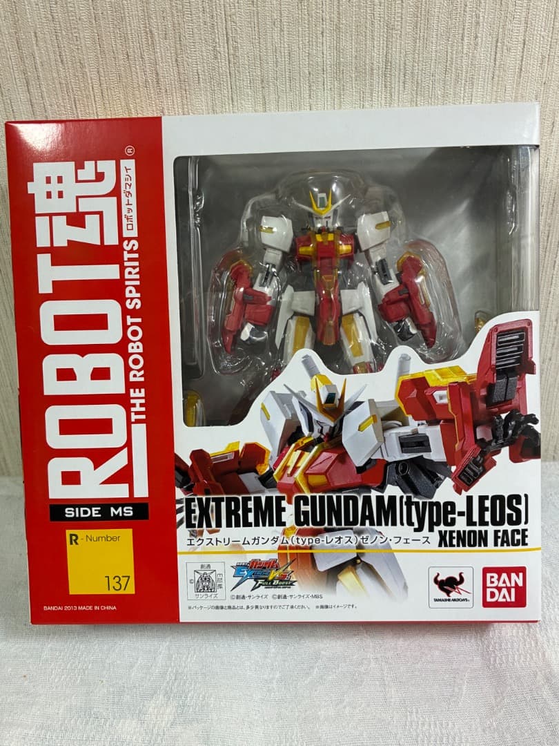 [新品未開封]ROBOT魂　エクストリームガンダム(レオス)&オプションセット