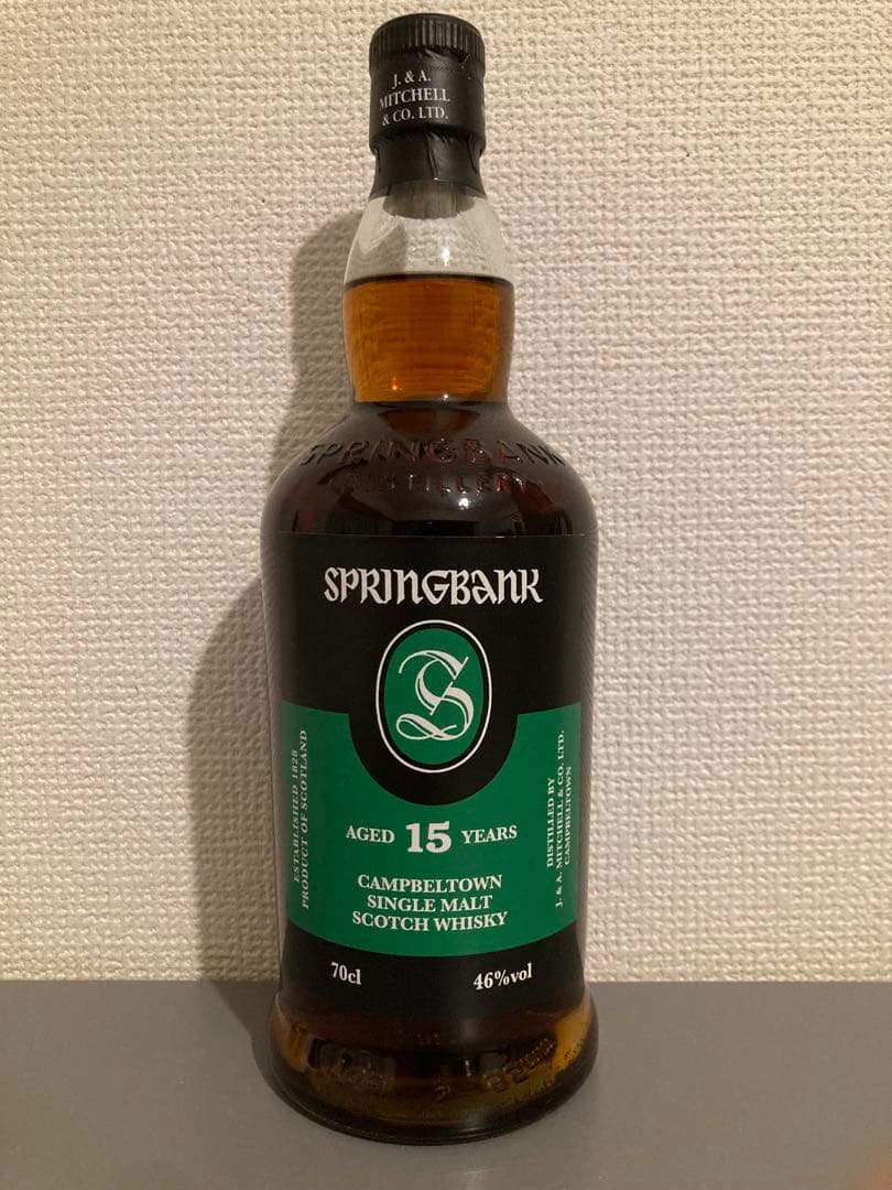 スプリングバンク15年700ml 46% スプリングバンク 15年 | TheWhiskyLegend