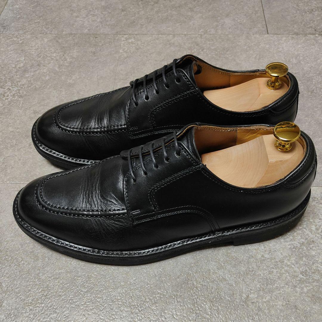 【REGAL】リーガル Uチップレザーシューズ ブラック 日本製 26