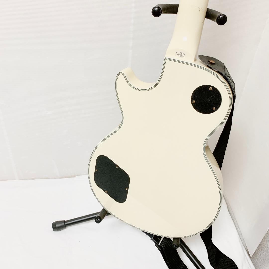 美品 Photogenic フォトジェニック レスポールカスタム 白 ホワイト