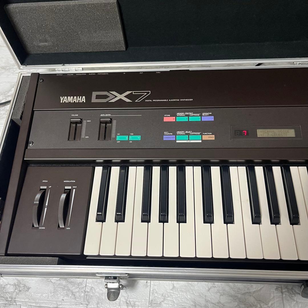 ハードケース付】YAMAHA DX7 シンセサイザー 現状品 ジャンク品 - メルカリ