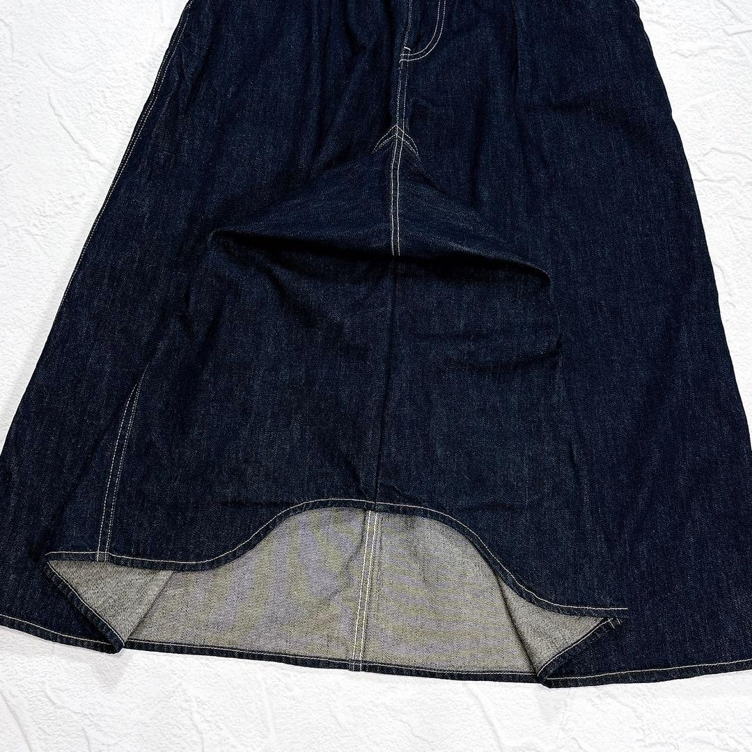 ✨極美品✨桃太郎ジーンズ 出陣 デニム スカート風パンツ ガウチョ