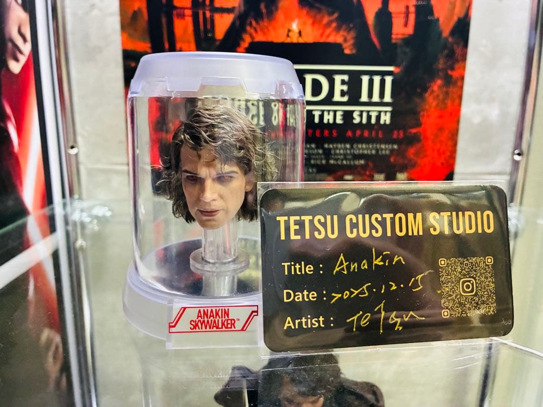 ホットトイズ　アナキン　ダースベイダー　シスアプレンティス　アルチザン　ヘッド