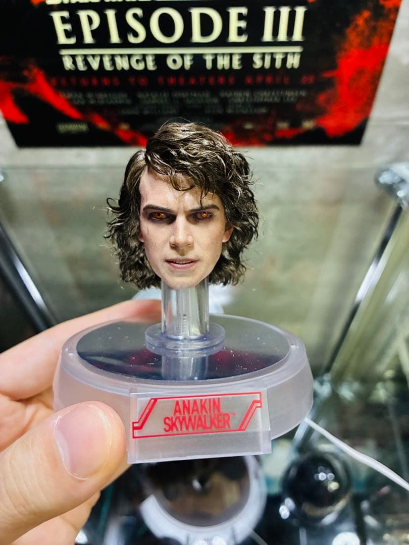 ホットトイズ　アナキン　ダースベイダー　シスアプレンティス　アルチザン　ヘッド