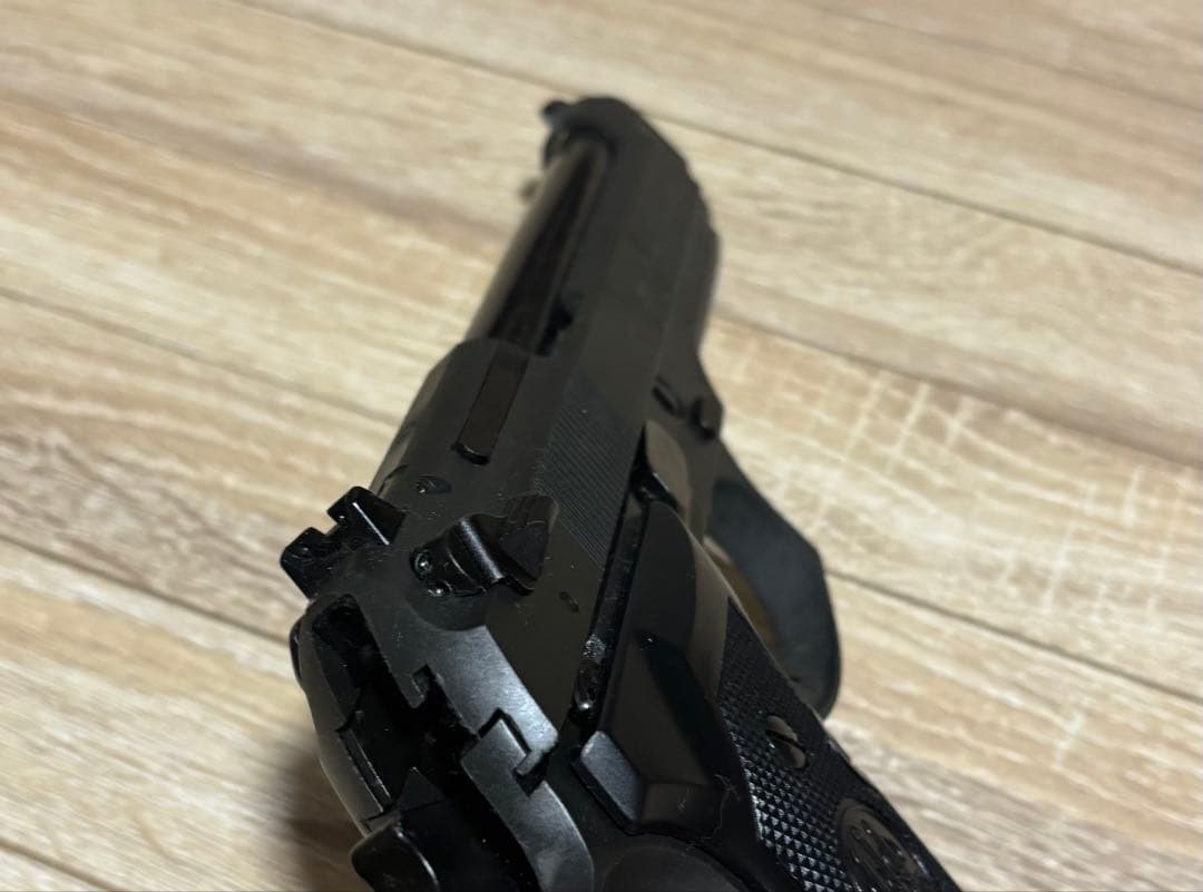 マルシン　モデルガン　ベレッタ92 2丁セット（シルバー、ブラック）