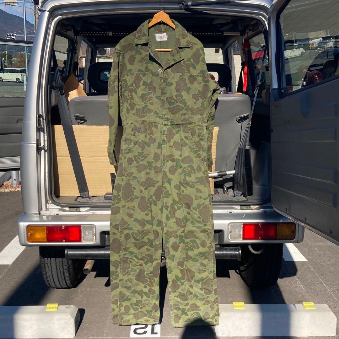 KAMO 迷彩服 オールオーバー PERSONSOUL パーソンソウル｜Camouflage Overalls カモフラージュ