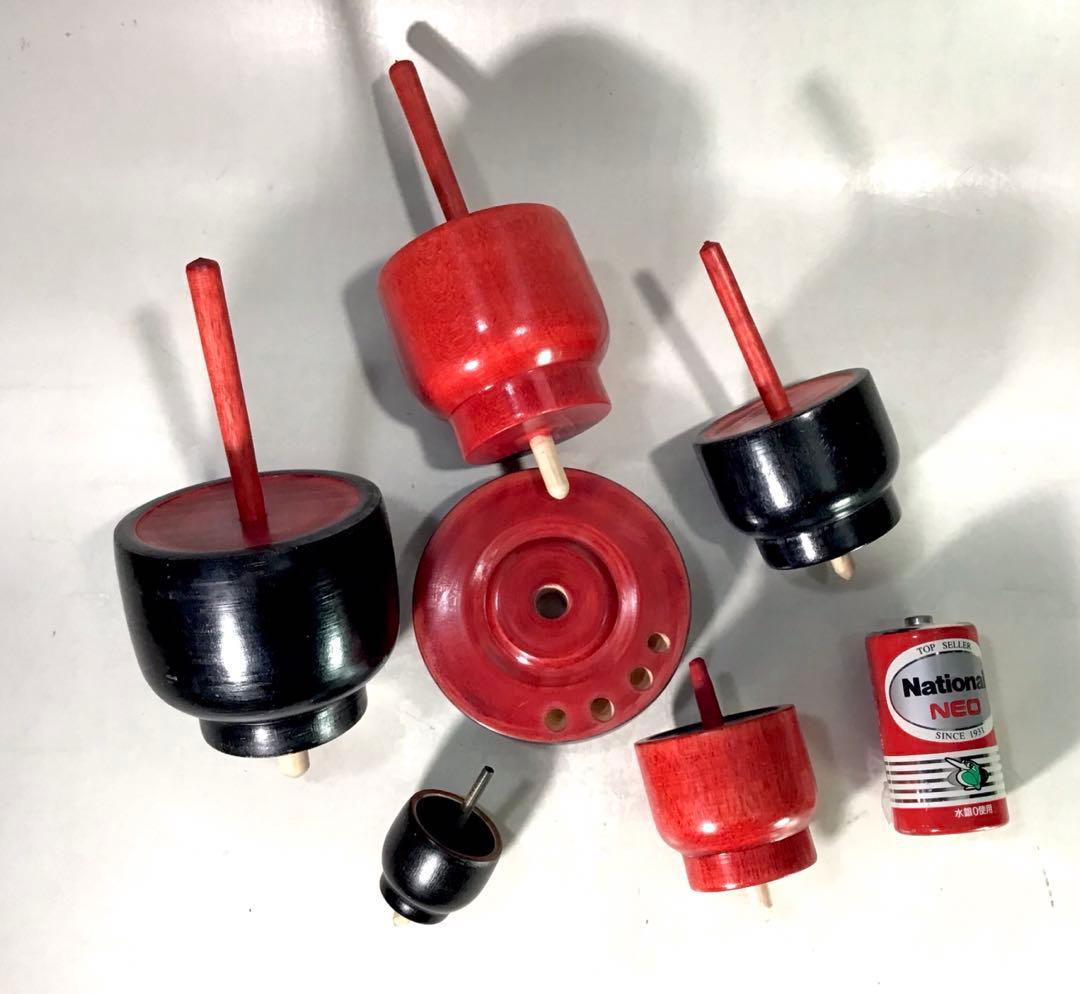 昭和レトロ 廃絶品 佐野つとむ 変わり 独楽 郷土玩具 江戸独楽 富士 こけし