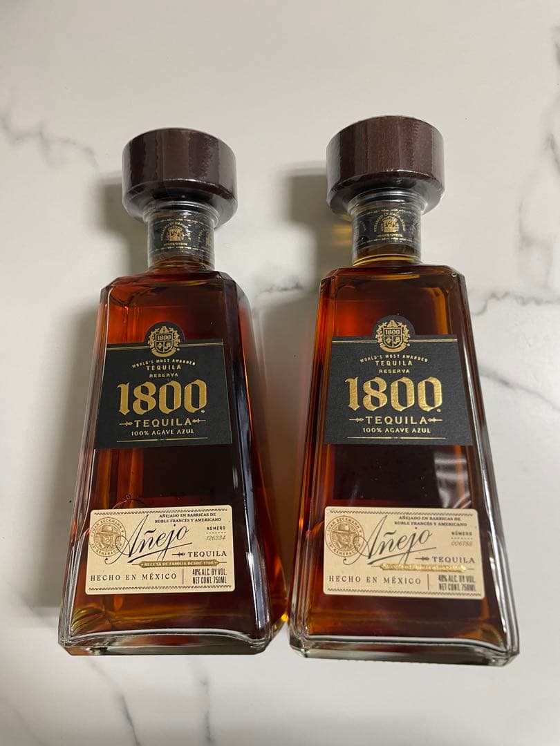 1800 Tequila テキーラ 750ml 2本セットアネホ