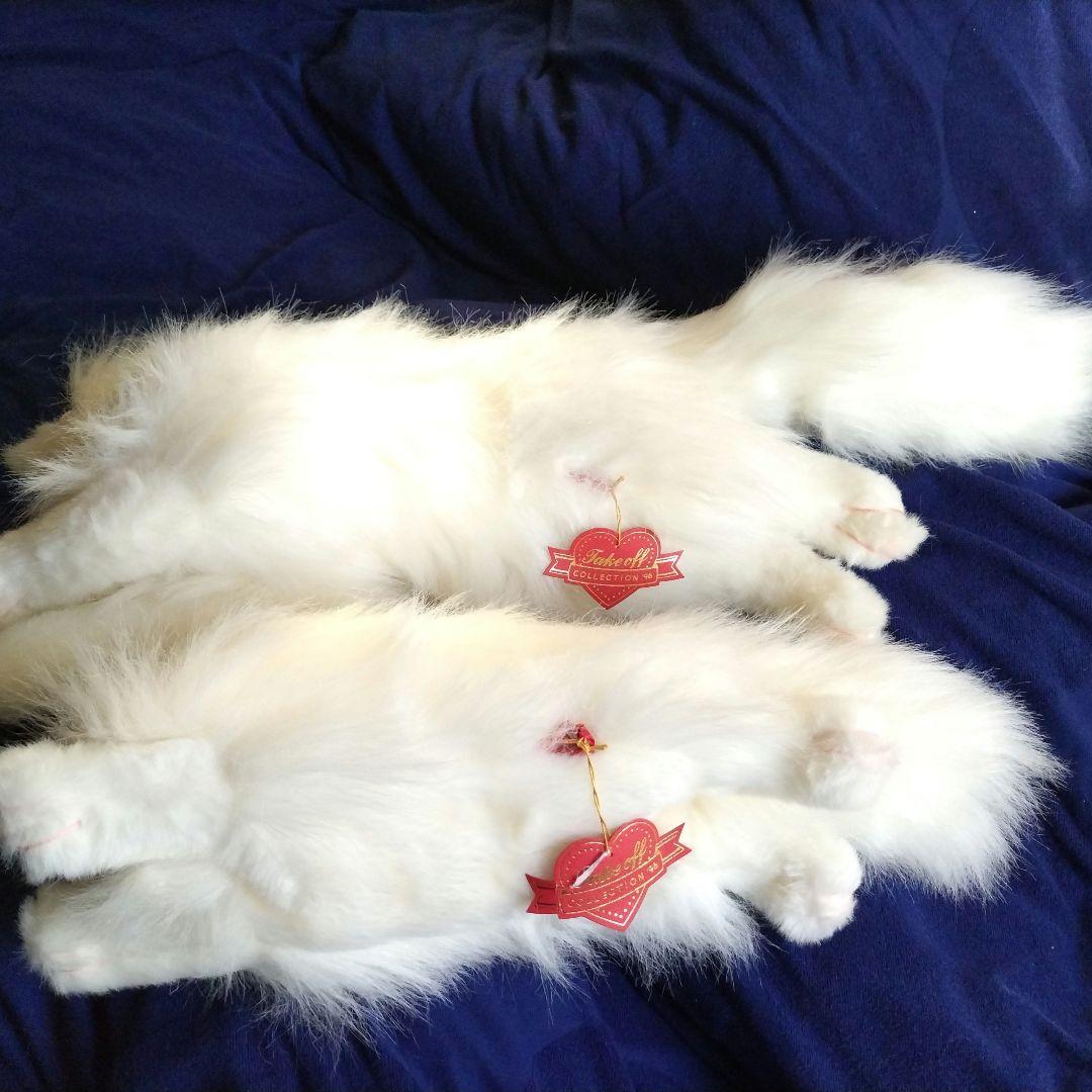 ペルシャM.Sサイズ　猫のぬいぐるみセット　約30年前の物です。