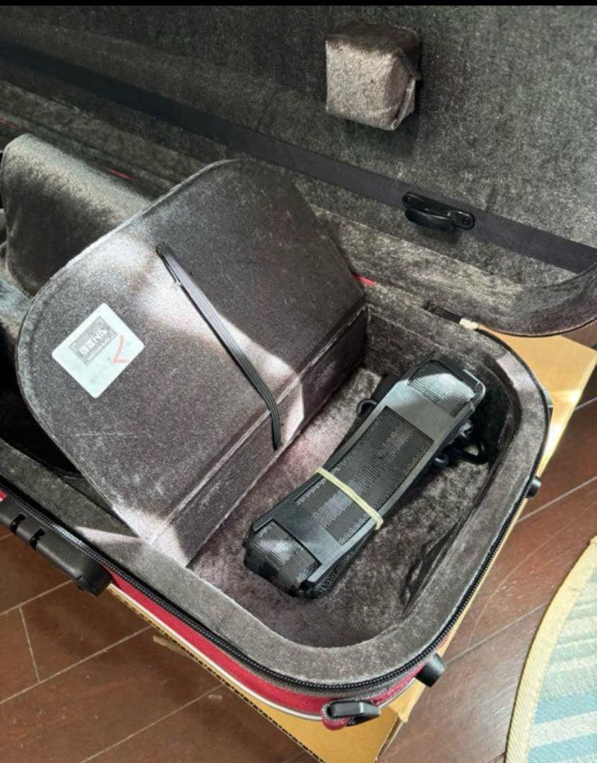 PM900新品軽量 高品質バイオリンケーススウィート赤黑紺　値引き相談￼可