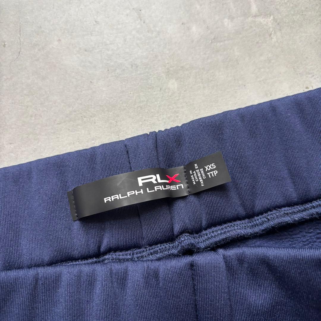 【美品】RLX RALPH LAUREN 中綿切替 裏起毛 ロングパンツ XXS