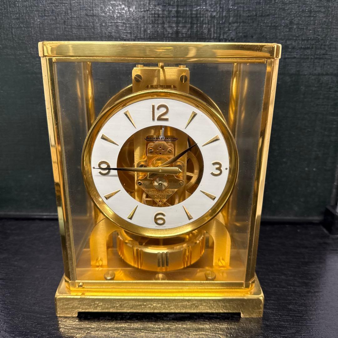 P*t様 Jaeger-leCoultre Atmos機械式置時計 ゴールド P*t様 Jaeger-leCoultre Atmos機械式置時計 ゴールド Vintage Jaeger