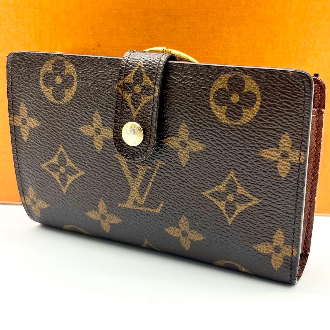 ❣️新型❣️ルイヴィトン モノグラム ヴィエノワ 2つ折り財布 正規品 本物 茶色