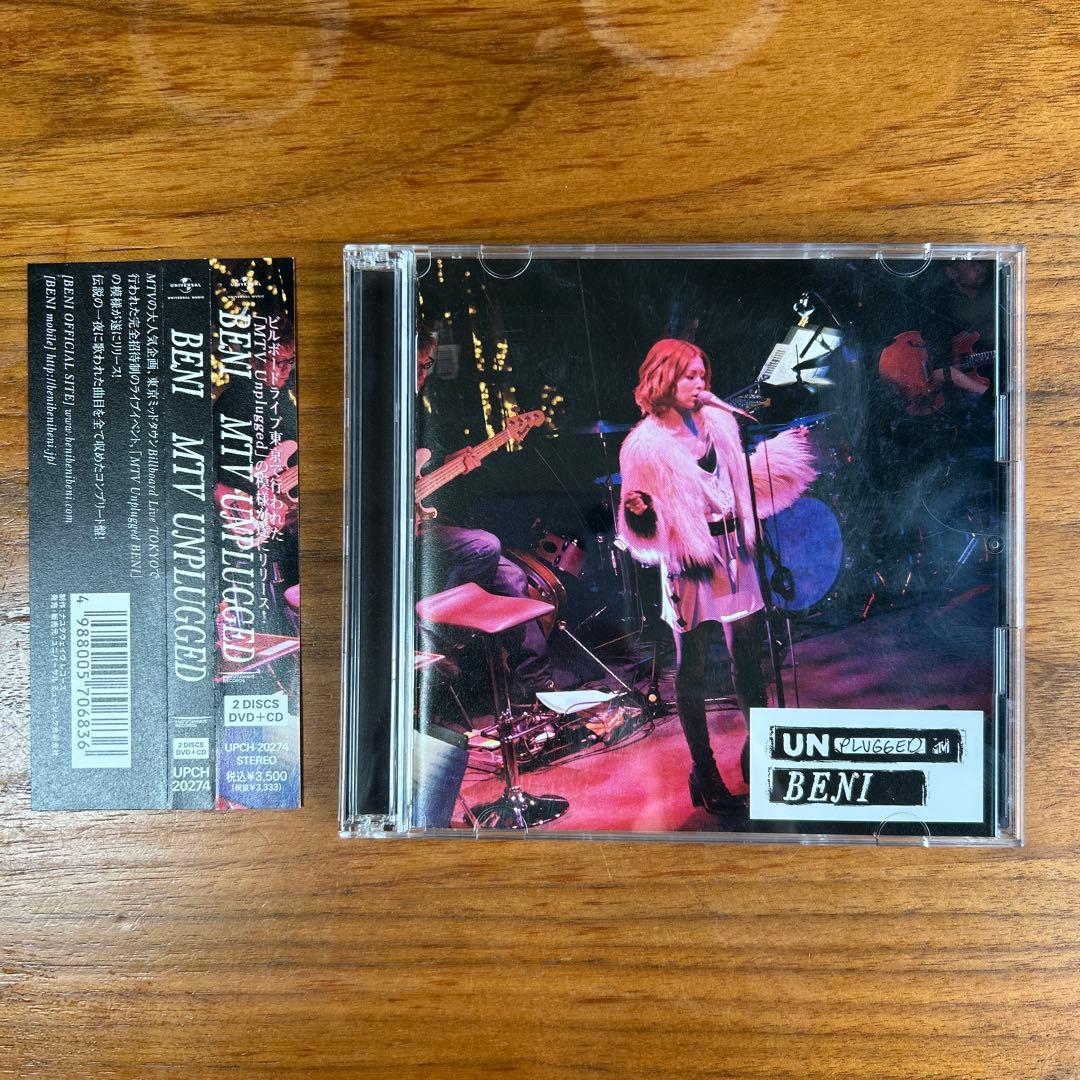 BENI MTV UNPLUGGED CD•DVD 帯付き - メルカリ