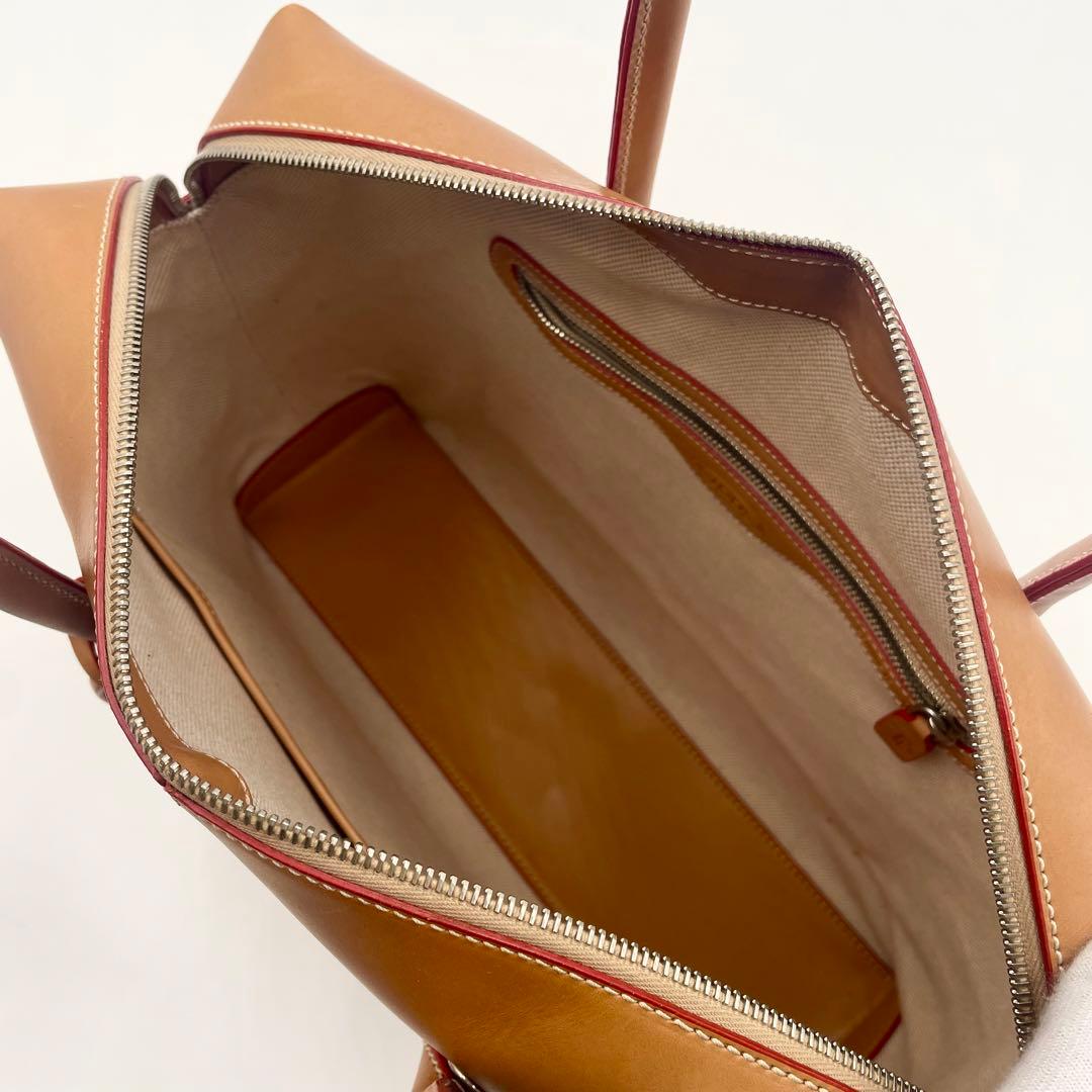 美品✨TOD'S DIバッグ 2way ビジネスバッグ 極上ヌメ革 クロスボディ