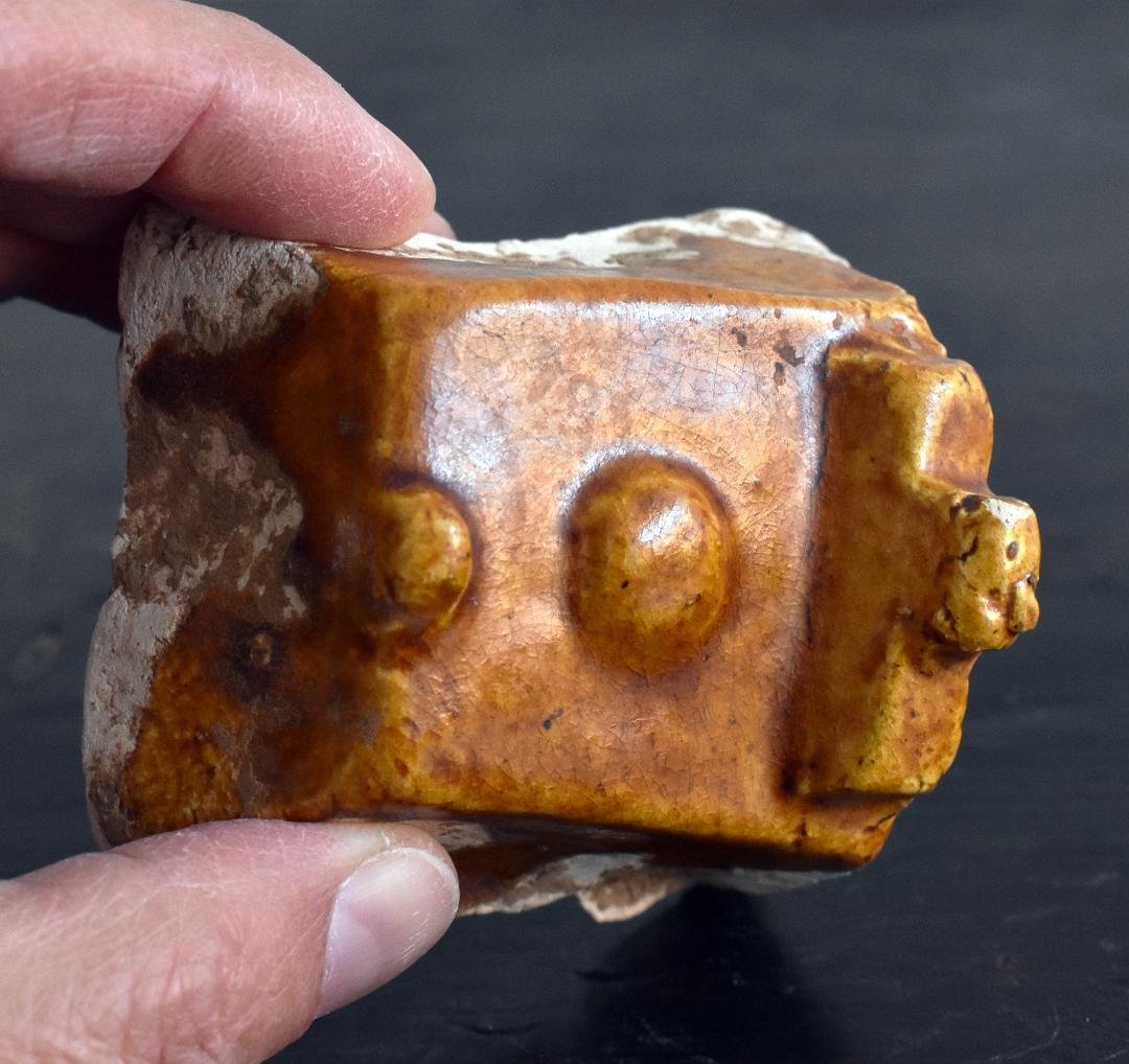 7～9世紀 唐時代 中国 唐三彩 ミニチュア 窯 /出土/古玩/漢/明/元/陶器