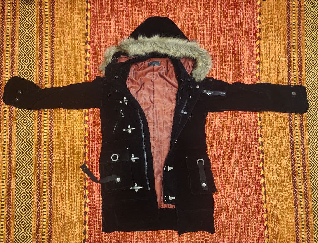 Y2K ファージャケット グランジ 平成 ギャル男 お兄系 パンク アーカイブ