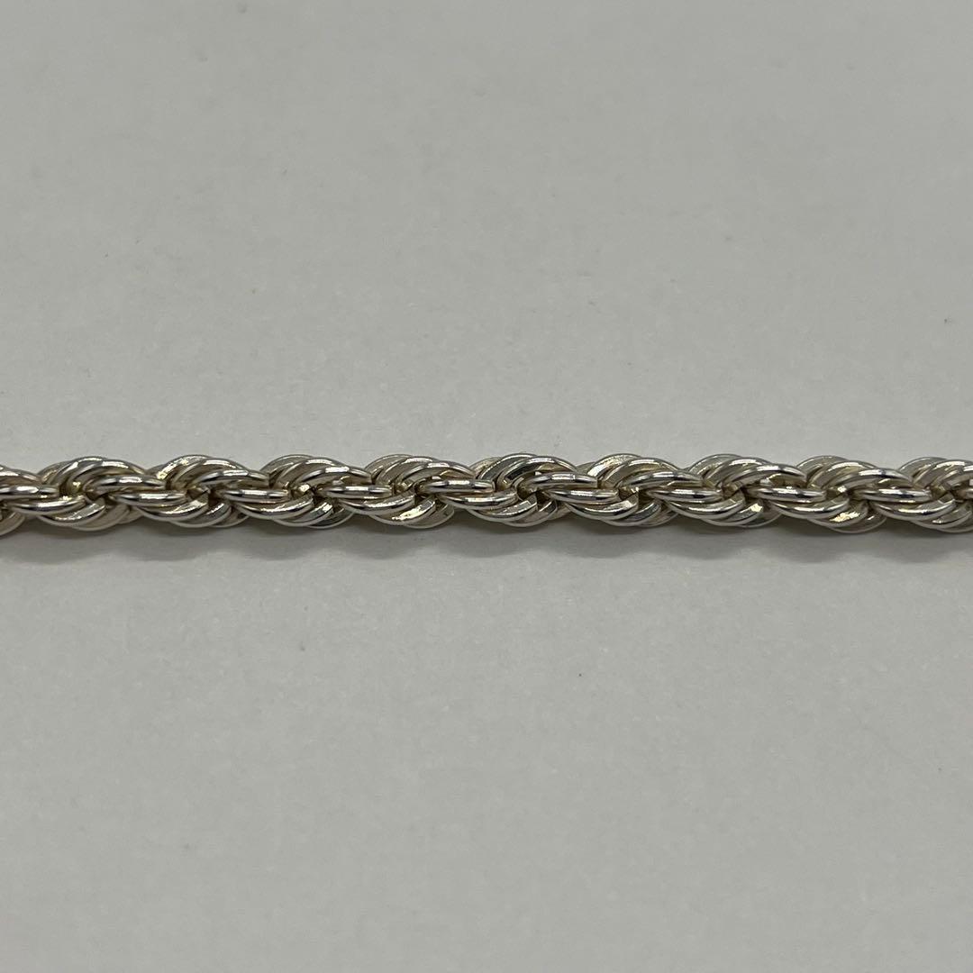 ティファニー TIFFANY ツイストロープ チェーンブレスレット SV925