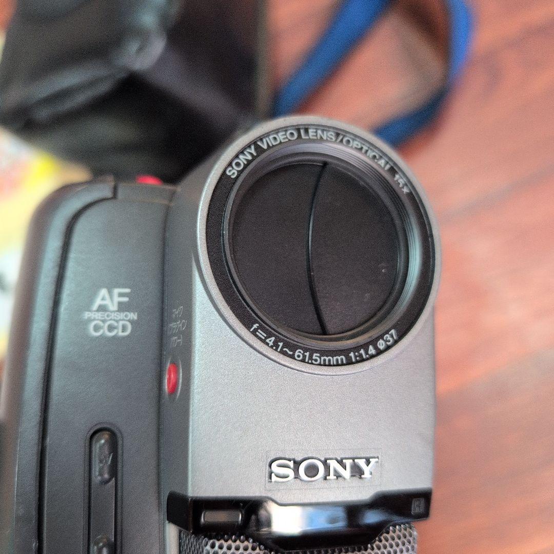 Sony CCD-TRV91 ハンディカム Hi8 本体と付属品 ジャンク品 - メルカリ