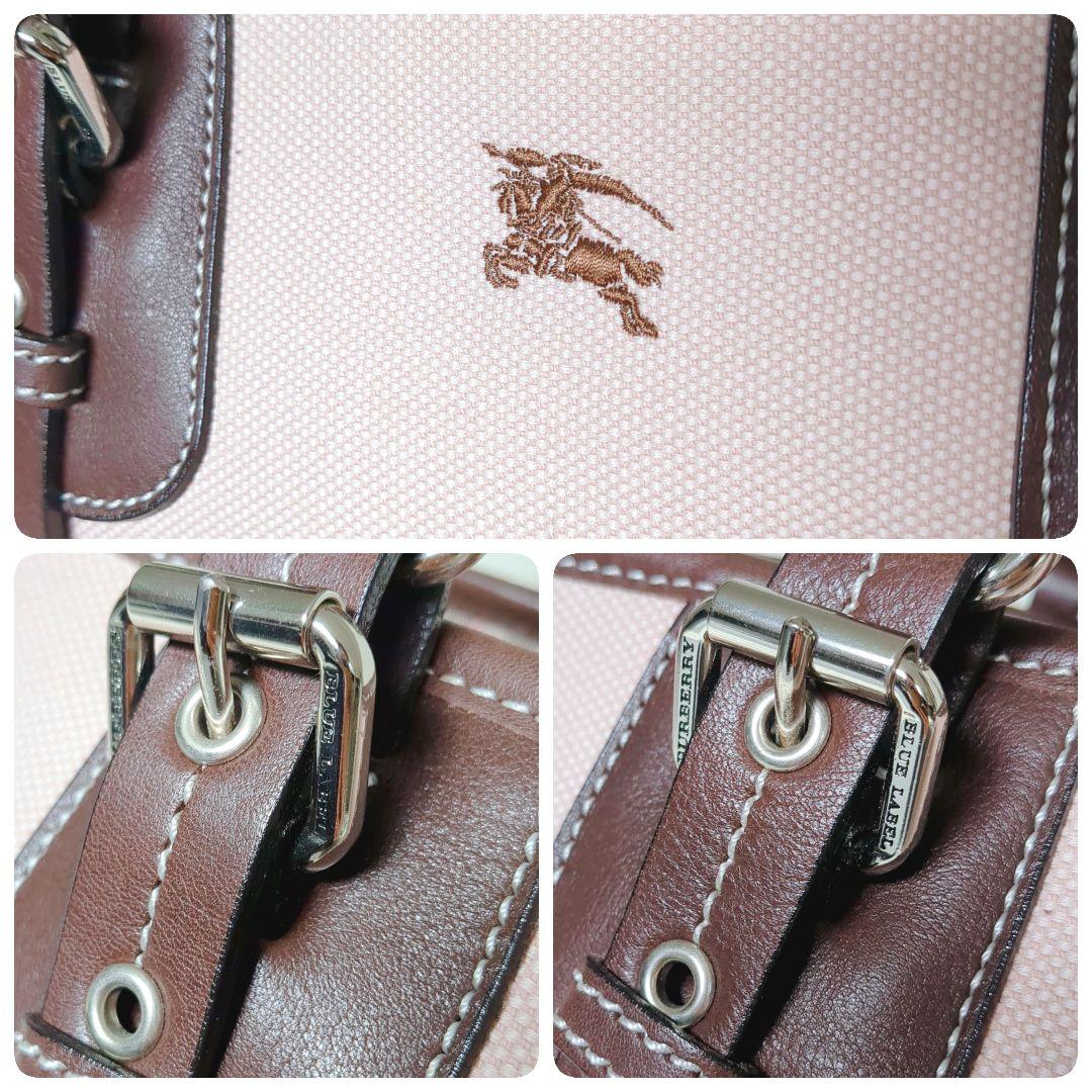 希少✨️BURBERRY　ノバチェックハンドバッグ トートバッグ 　ピンク