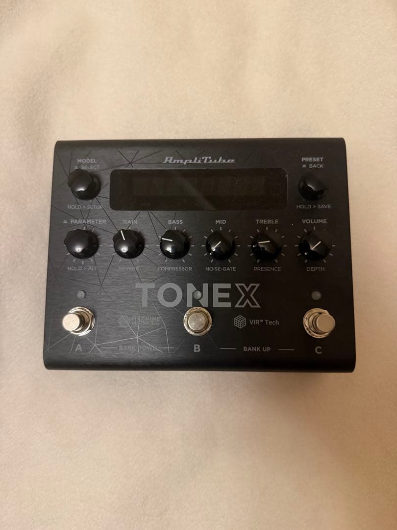 【最後の値下げ／ほぼ未使用】AmpliTube TONEX ギターエフェクター