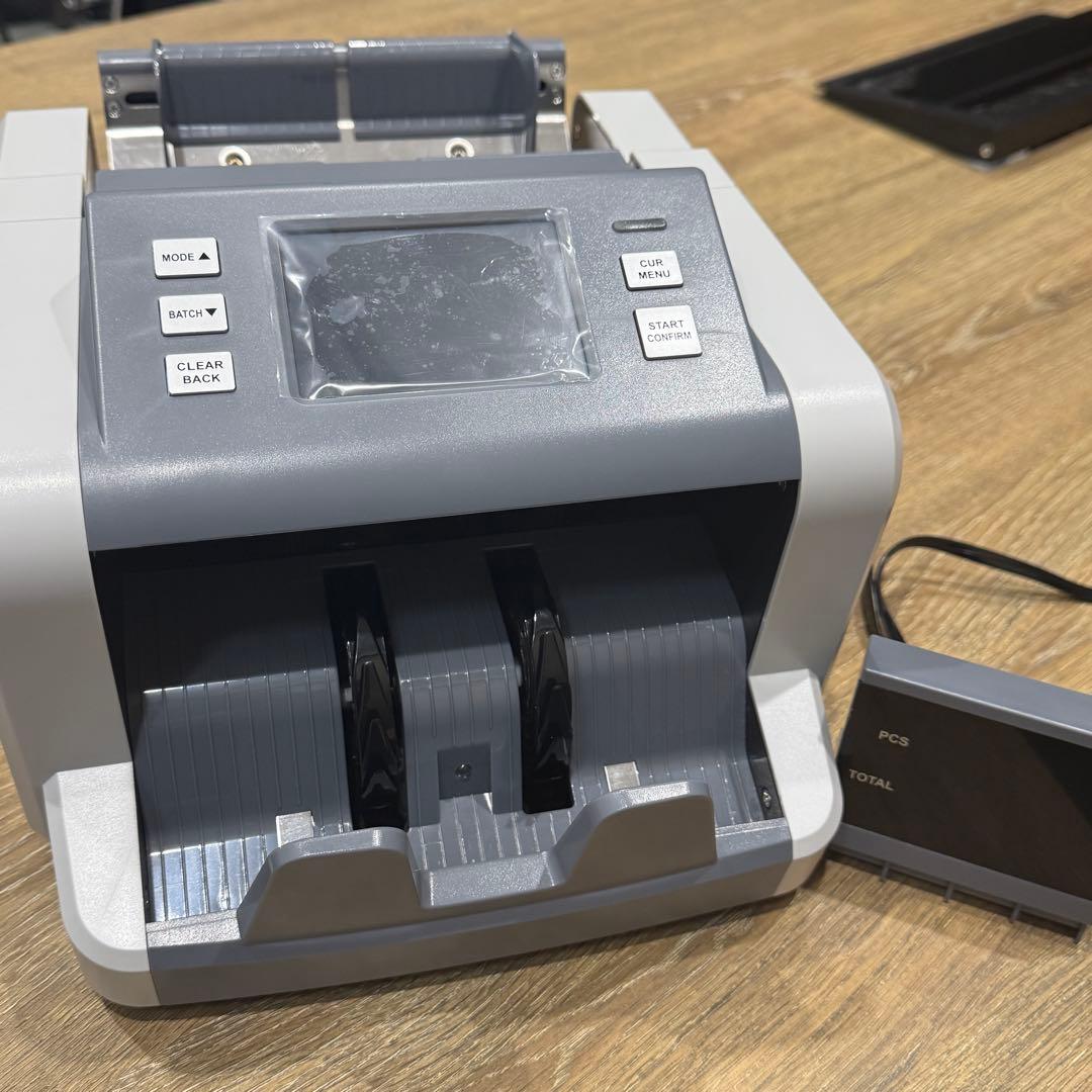 HALIPU 紙幣カウンター 紙幣計数機 日本円、米ドル、ユーロ