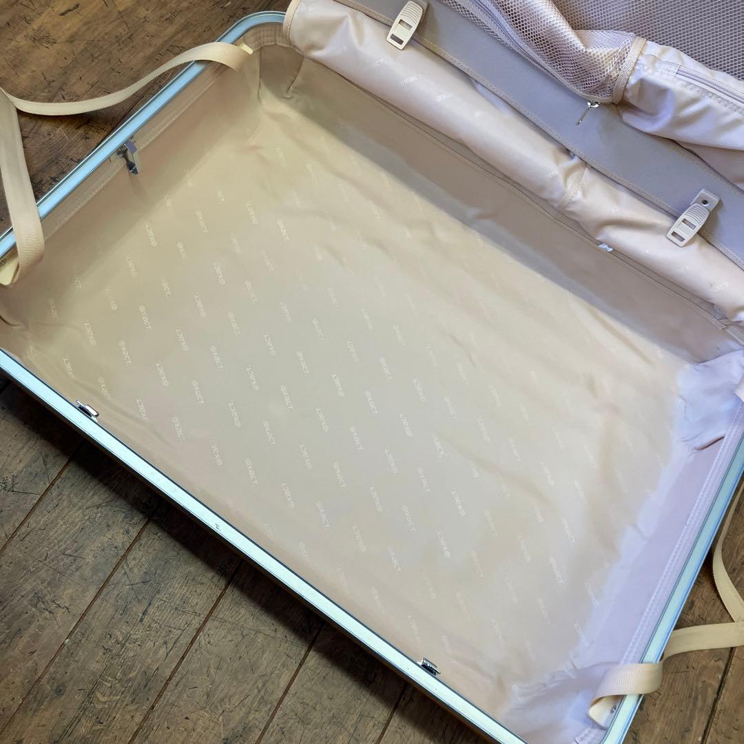 人気定番，限定セール】 exact 大型 大容量 スーツケース オレンジ