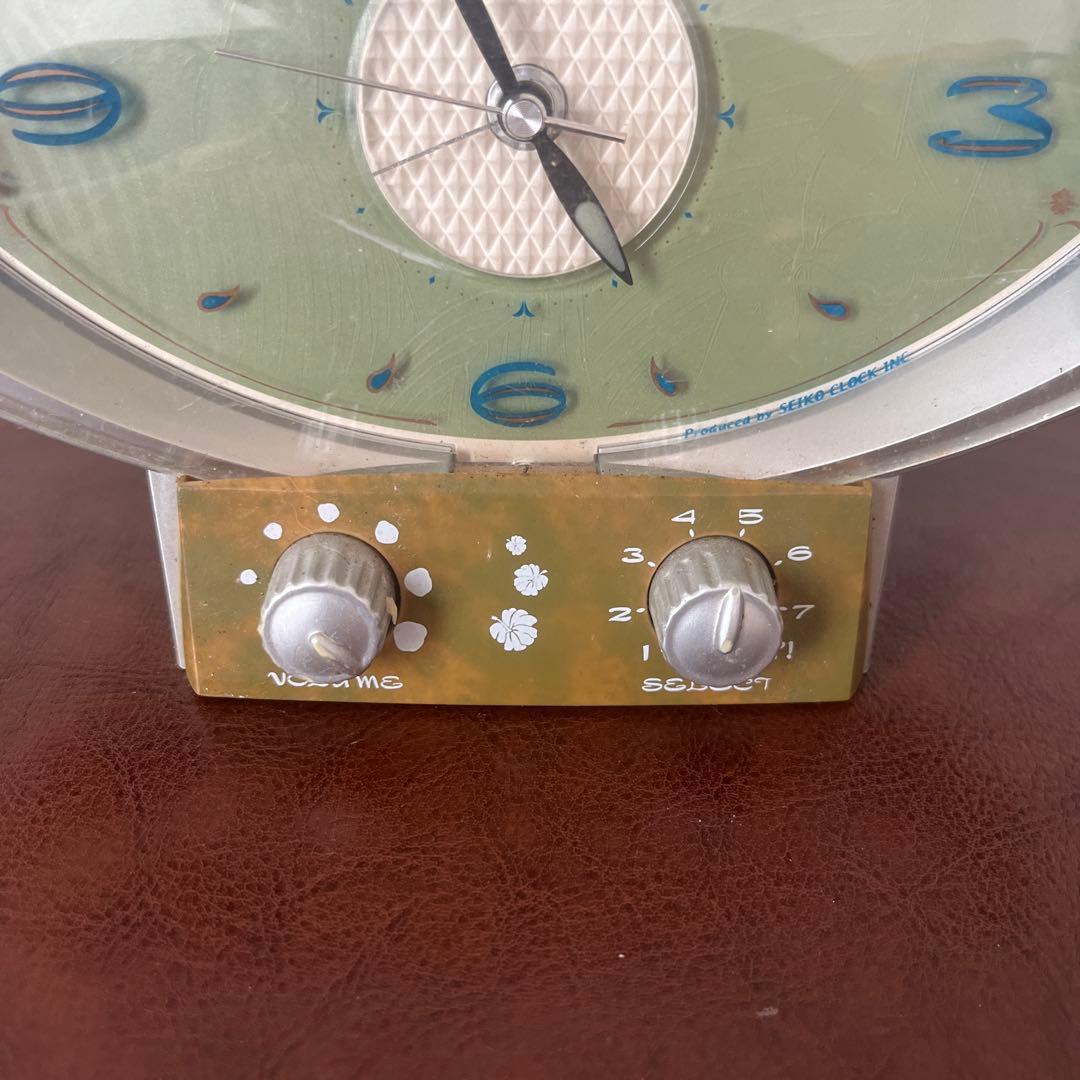 目覚まし時計 セイコー カリビアーナ QM731B レア - メルカリ