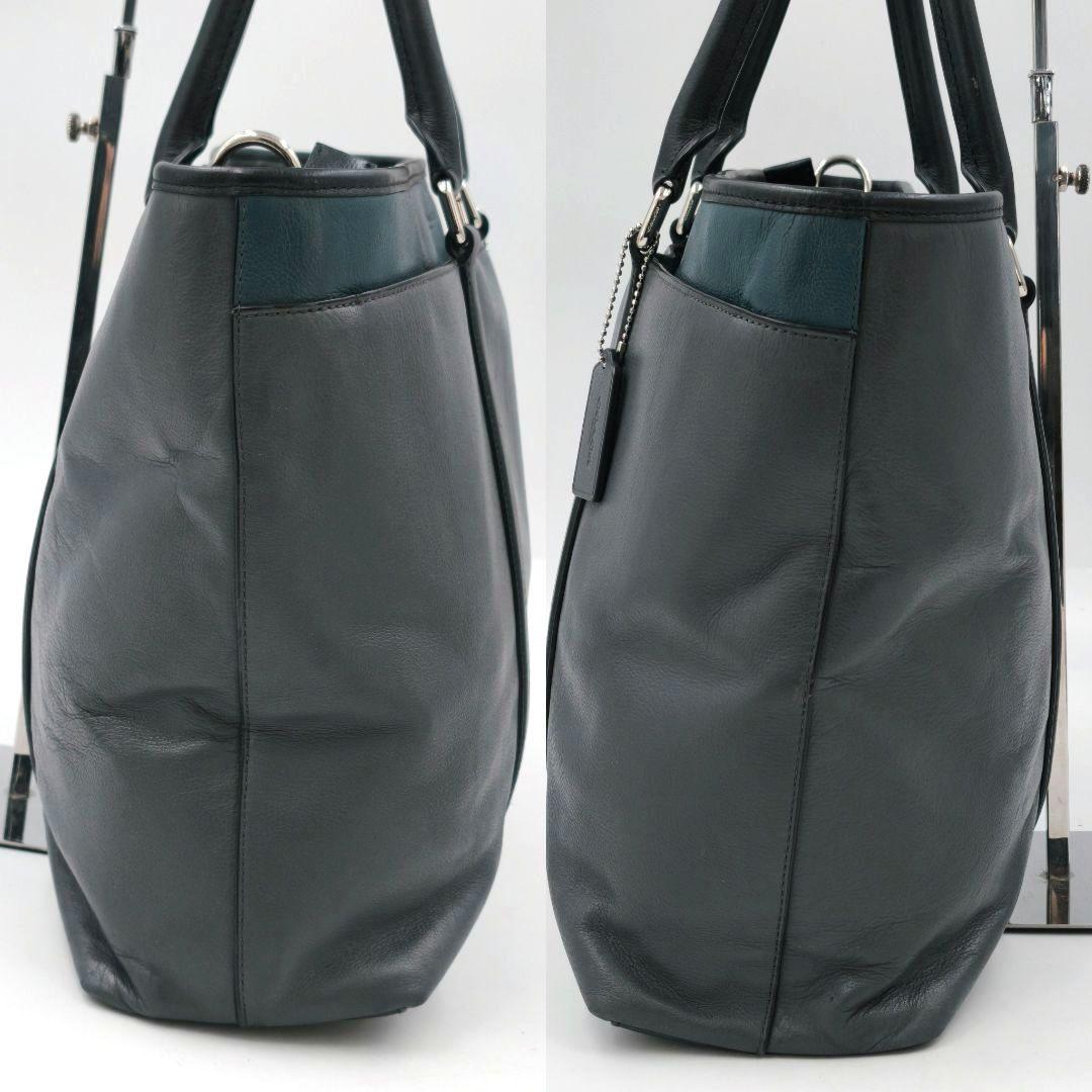 【美品 高級◎】コーチ ビジネスバッグ メトロポリタン 2way A4 斜め掛け