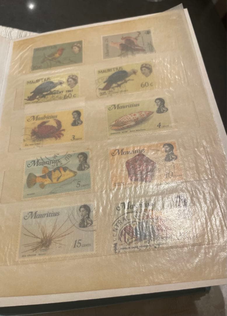 モーリシャス切手 スタンプブック ヴィンテージ