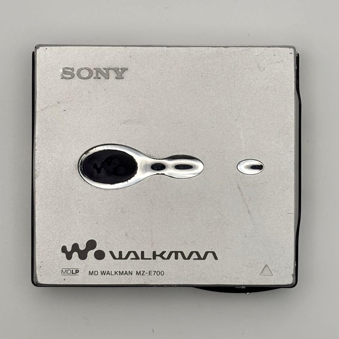 SONY MZ-E700 ソニー MDウォークマン シルバー MDプレーヤー - メルカリ