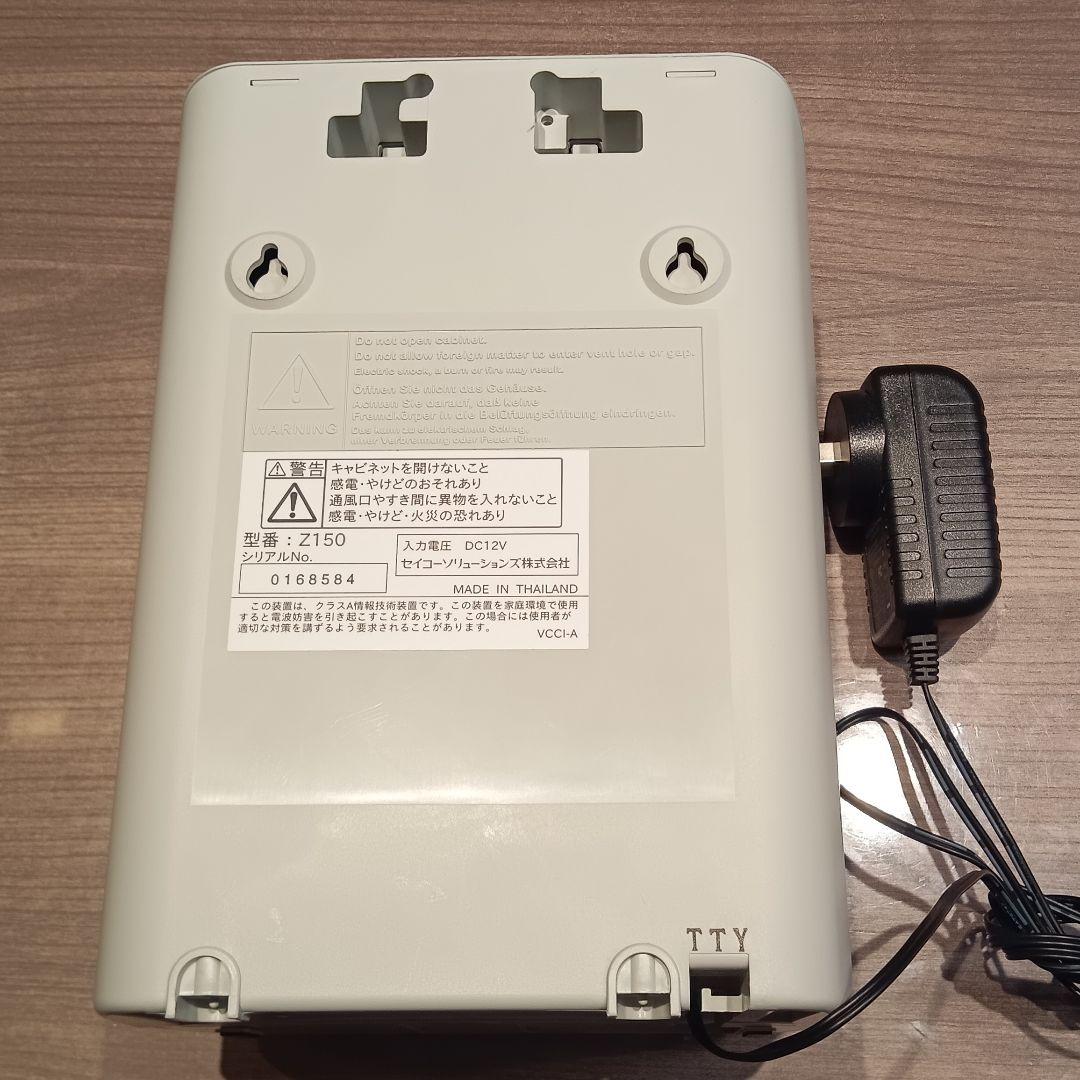 SEIKO Z150 タイムレコーダー+Zカード33枚セット