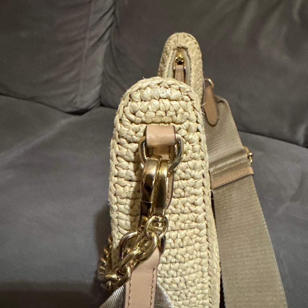 【入手困難】プラダ リエディション 2005 ショルダーバッグ ラフィア