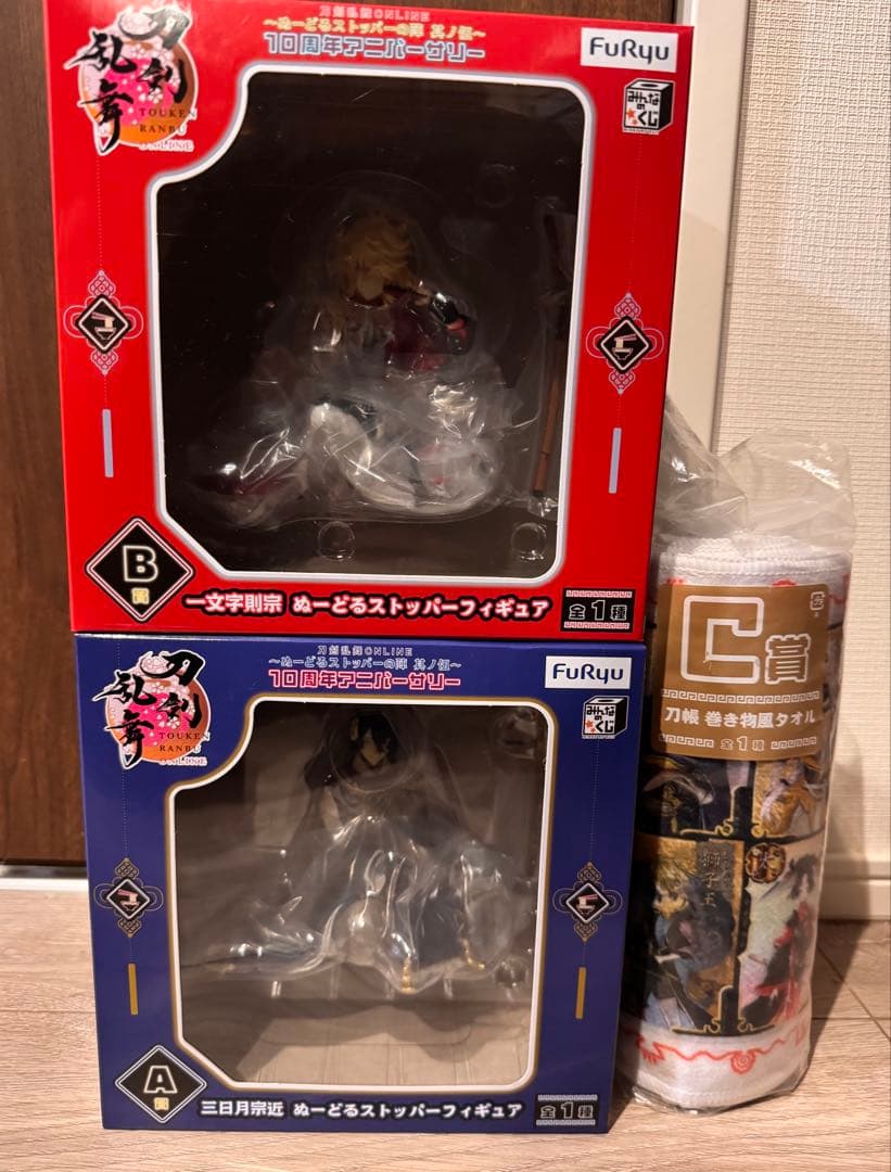 刀剣乱舞10周年アニバーサリー A賞・B賞・C賞 フリューくじ 刀剣乱舞ONLINE ～ぬーどるストッパーの陣 其ノ六～ 10