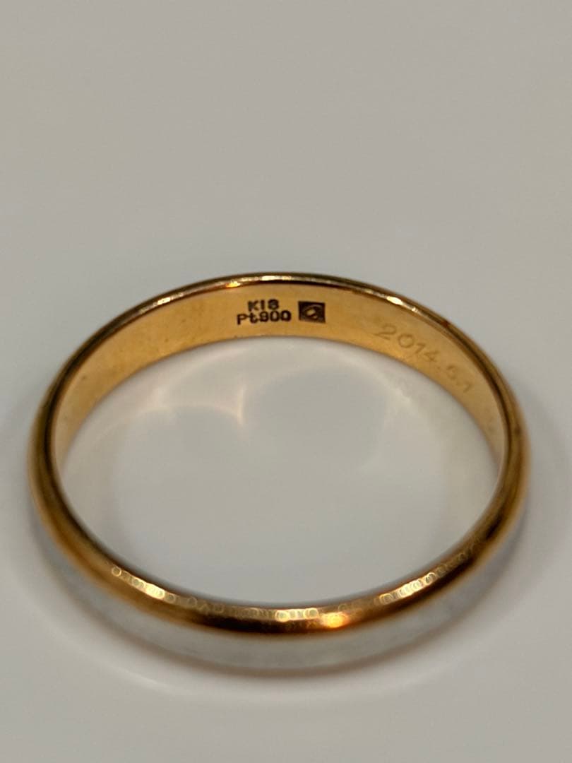 K18 Pt900 コンビ　4g