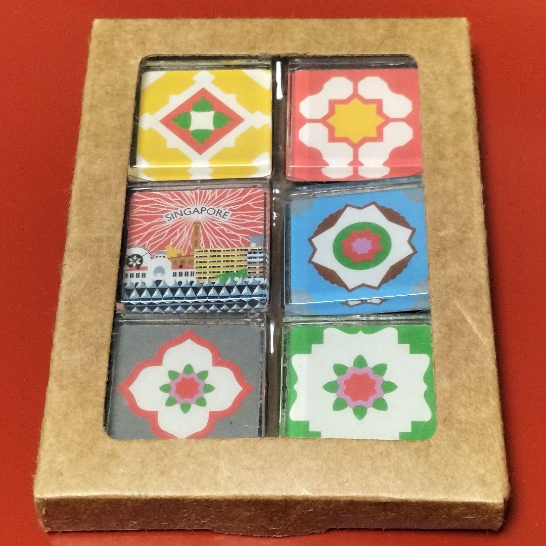 シンガポール プラナカンタイルのマグネット 6個セット - メルカリ