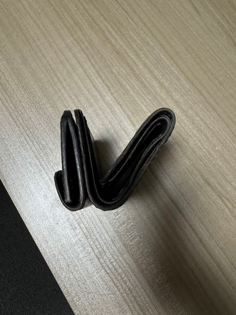 クロコダイル革　オーダー三つ折り財布