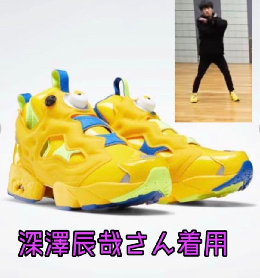 Reebok ✖️ミニオンデザイン24.5cm 新品，未使用品