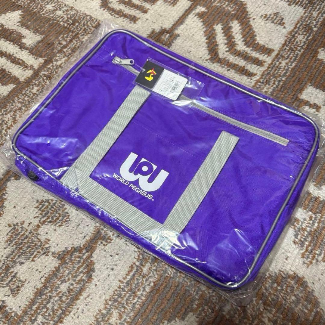 正規品】WorldPegasus ワールドペガサス スクールバッグ スクバ 紫