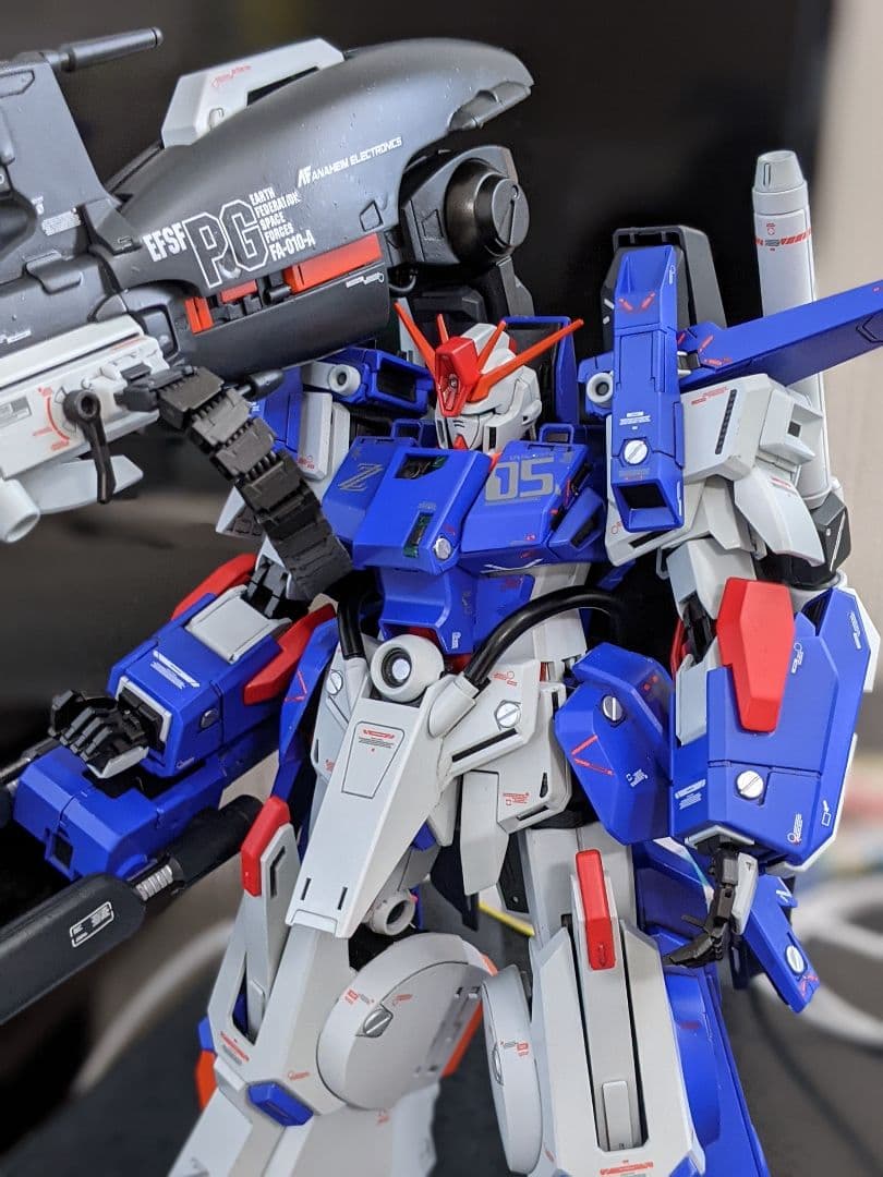 MG FAZZ ver.ka フルアーマーZZガンダムカラー 完成品