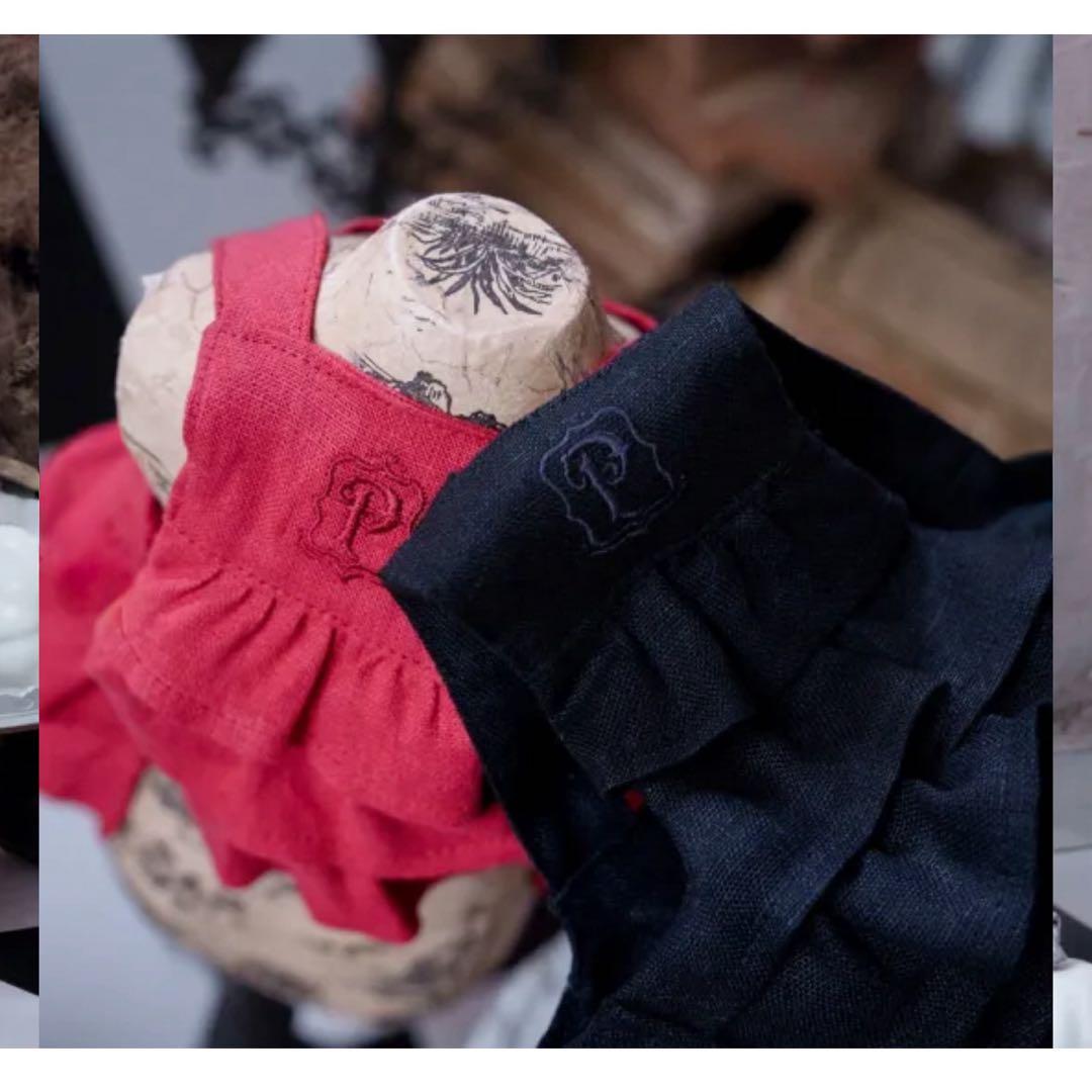 PP* closet フェスティブリネンジャンパースカート 最高