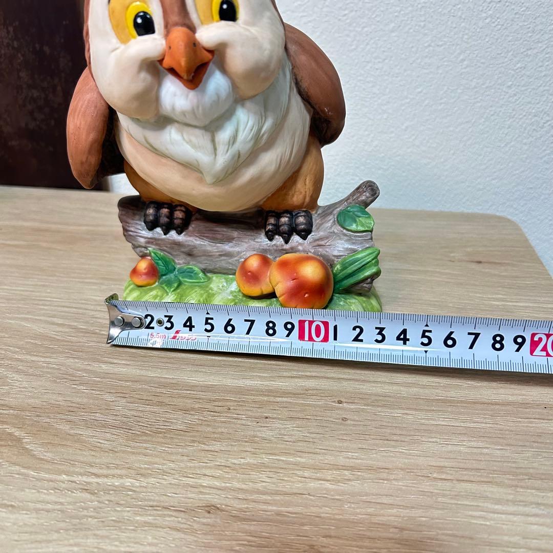 美品】【希少】バンビ オウル ディズニー 加藤工芸 ガーデン