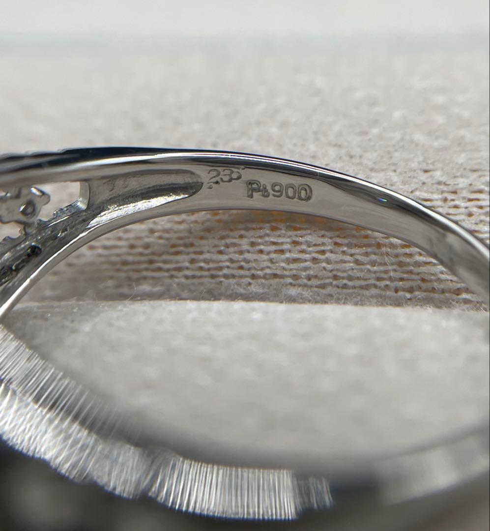 専用JL220★高級 ダイヤモンド0.466ct プラチナ リング 鑑別付