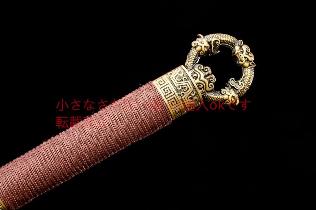 凛鐏唐横刀-高性能マンガン鋼  武具 刀装具 日本刀 唐剣  模擬刀  居合刀